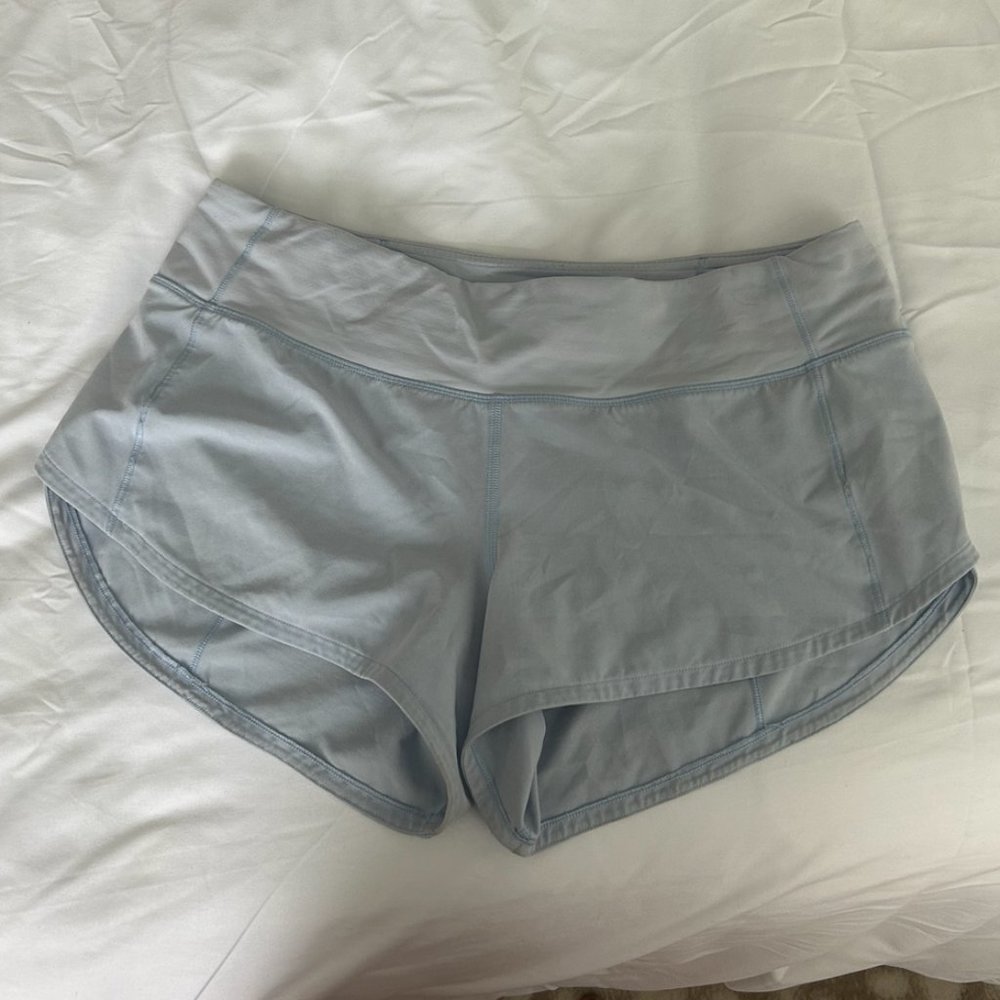 LULULEMON SHORTS - LIGHT BLUE (LIMITED EDITION COLOR)! Size 4 / small